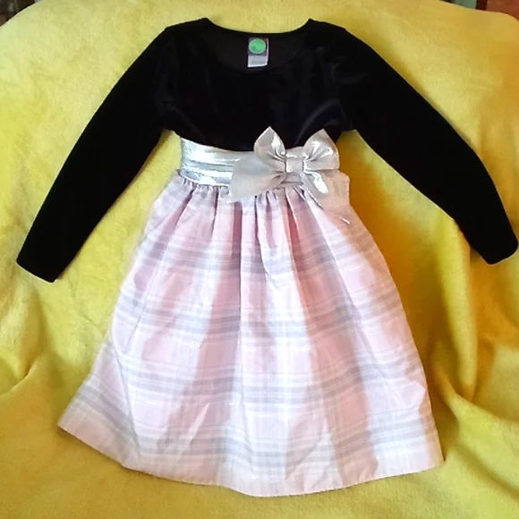 Dollie & Me Party Dress little girls size 4 - Picture 1 of 11